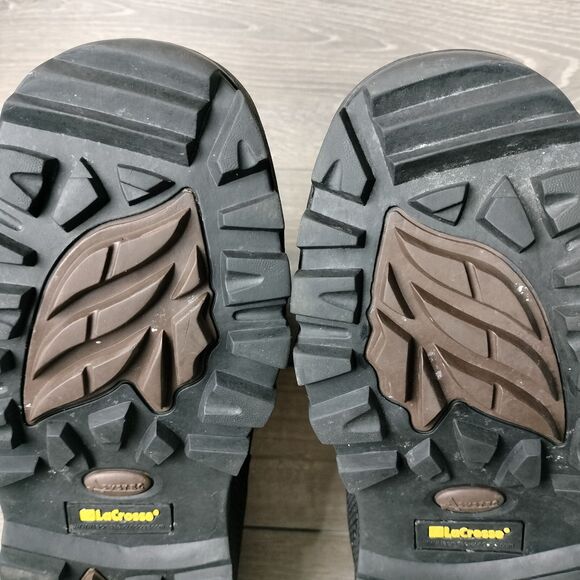 LaCrosse Boots Mens 11 Brown Leather Ice Snow King Winter Insulated Thinsulate - Picture 12 of 15